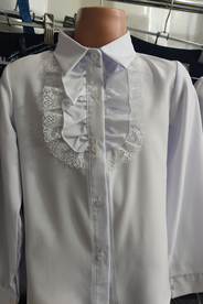 Школьная форма, блузка для девочек арт.288044