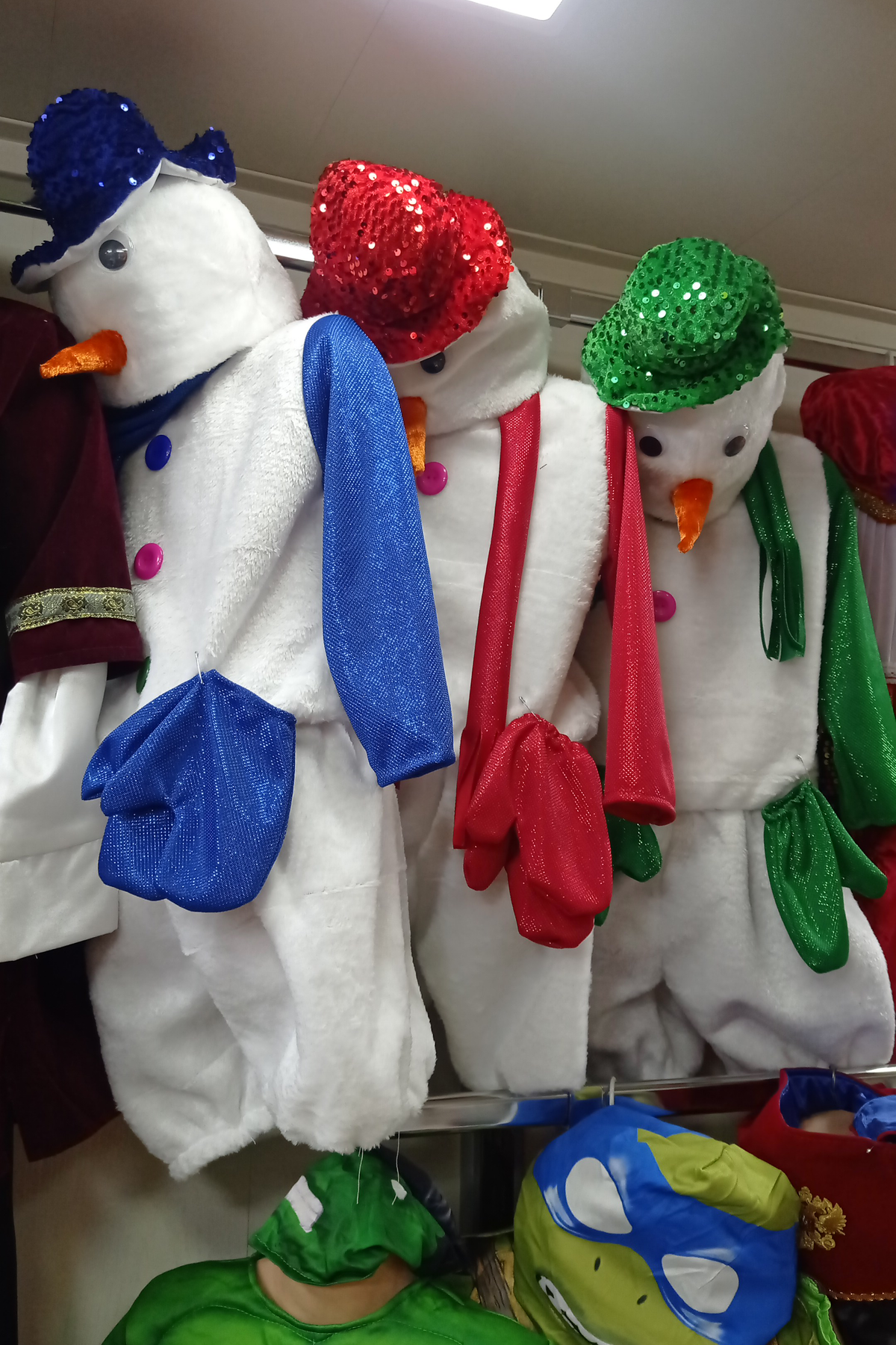 Детские карнавальные костюмы, снеговик ⛄☃️