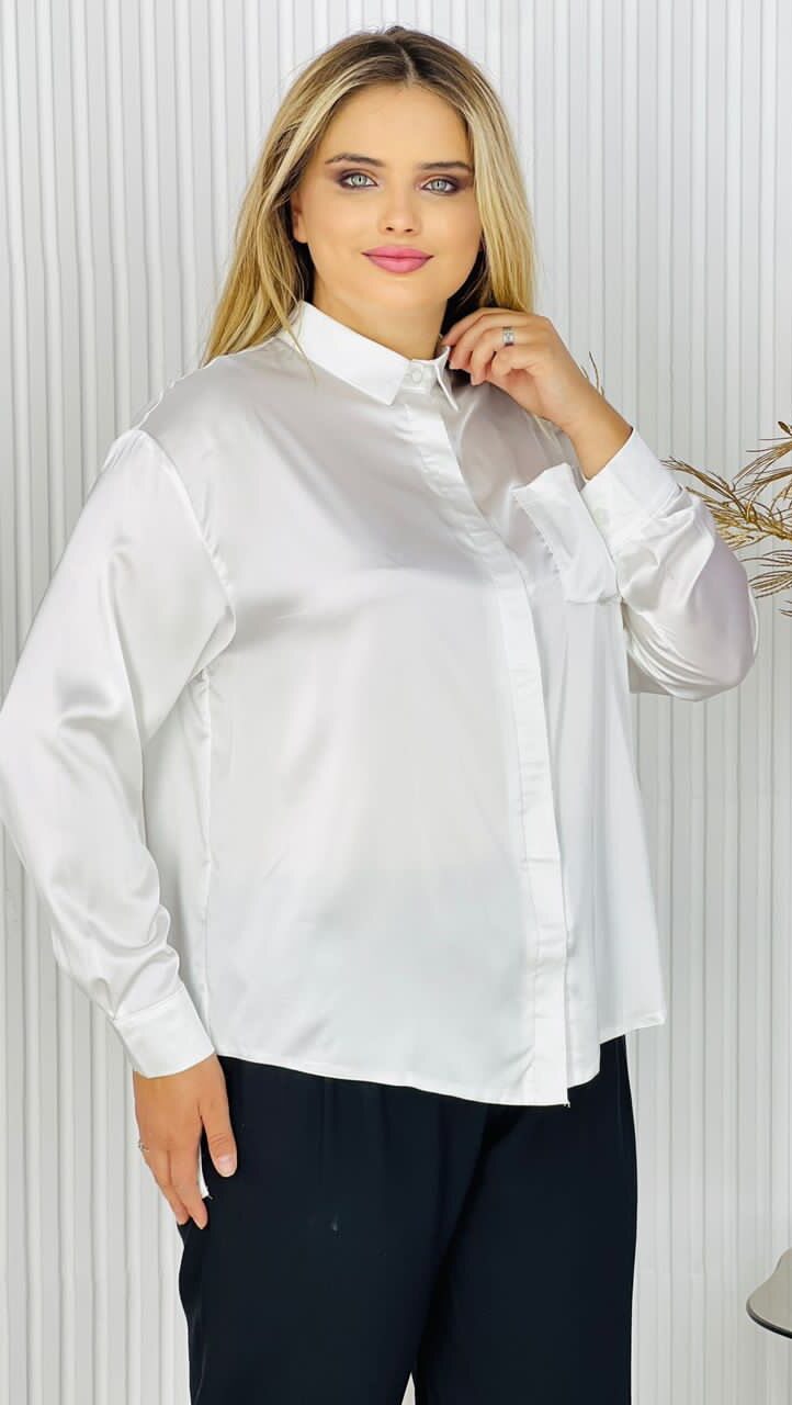 Блузки, «блузка атлас»  арт.481027