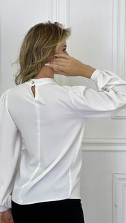 Блузки, женская блузка с цепочкой  арт.481286