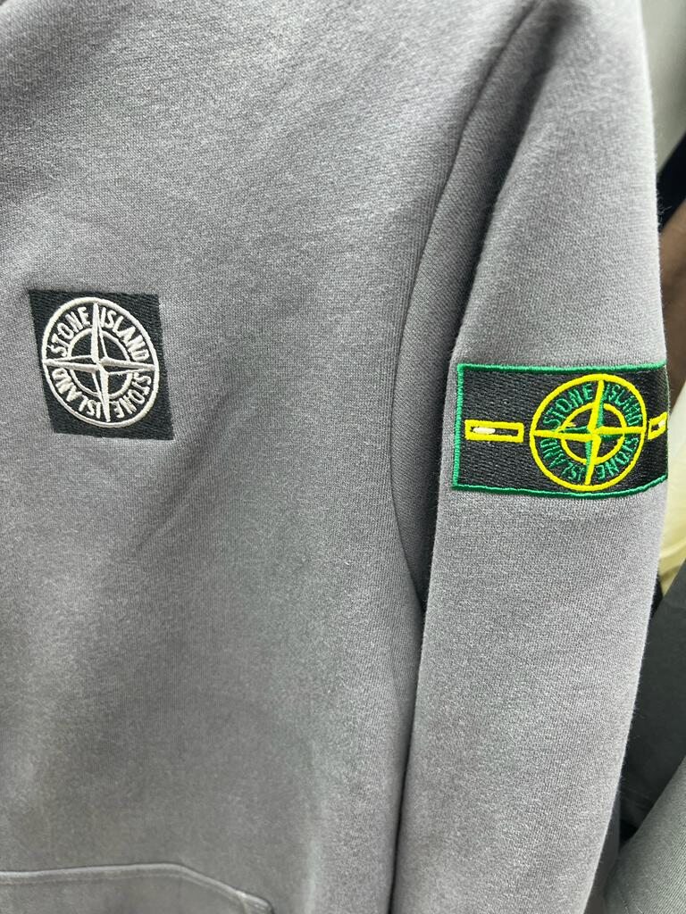 Толстовки и кофты, толстовки  на замке stone island
(унисекс) арт.482216