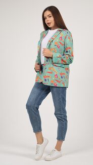 Пиджаки и жакеты, пиджак принт  арт.483625