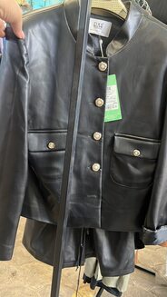 Пиджаки и жакеты, кожанный пиджак турецкого производство арт.483672