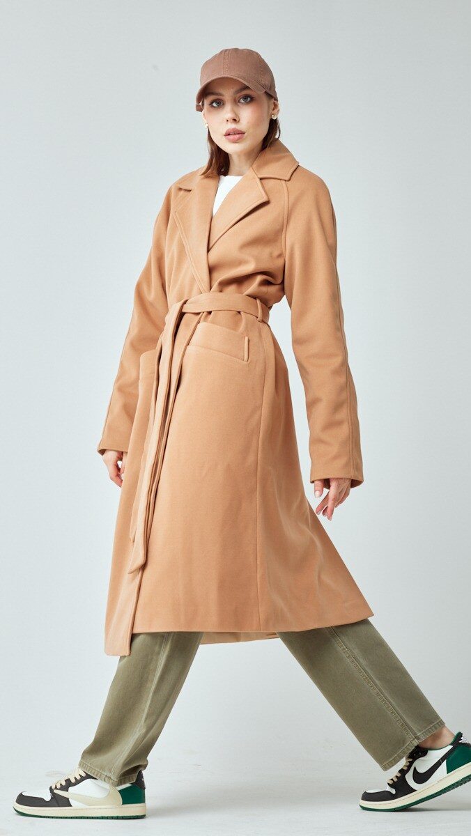 Пальто и полупальто, пальто оверсайз стандарт на полном подкладе арт.484399