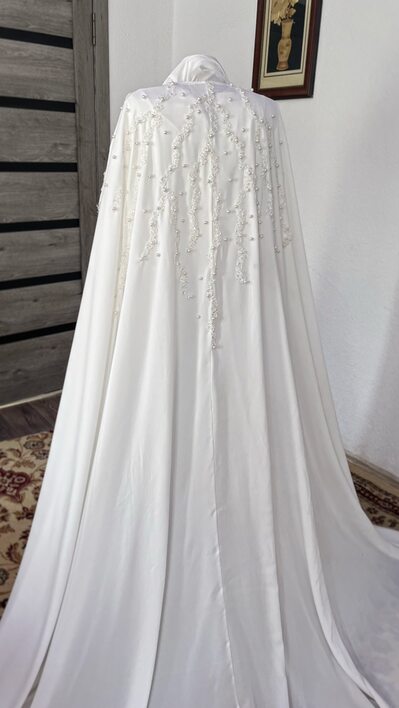 Свадебная абая и платье арт.484537