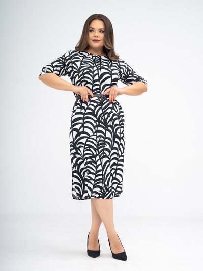 платье женское нарядное больших размеров арт.484964