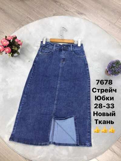 джинсы юбка арт.485106