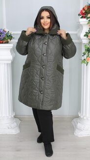 Куртки, ветровки, зимняя куртка со съемным капюшоном  арт.485500