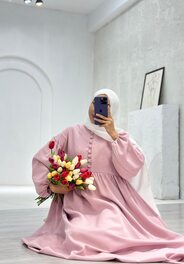 Мусульманская одежда, широкое платье на лето арт.488217
