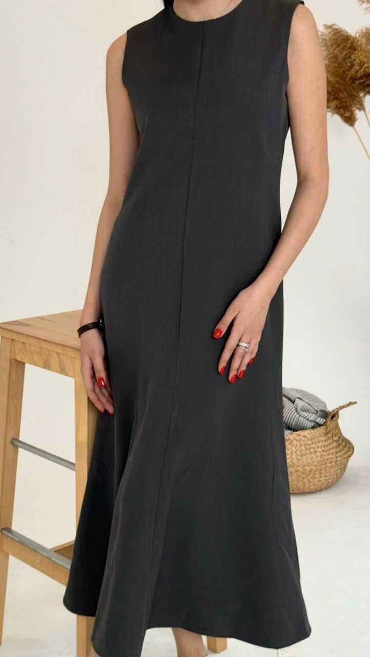 Платья, 
базовое платье сарафан 
 арт.490180