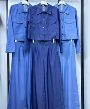 Костюмы, новинка 
костюм под zara
ткань: джинсы тонкий летний арт.490861