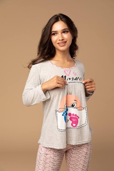 пижамы для беременных и кормящих арт.491362
