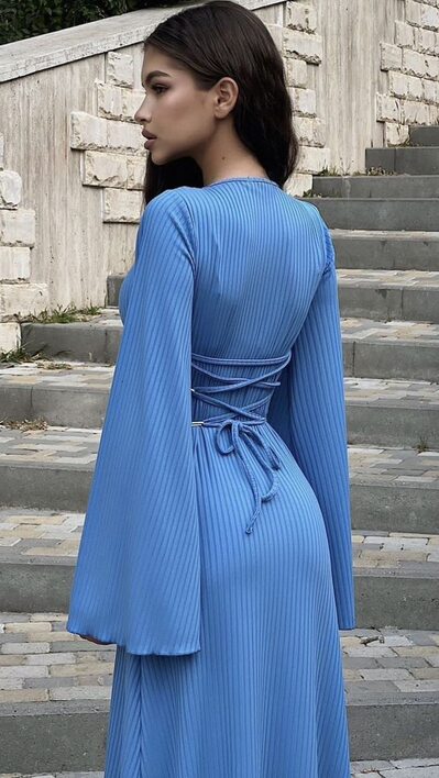 Женское платье из лапши арт.491432