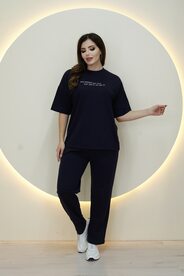 Спортивные костюмы, летная двойка в спортивном стиле арт.492165
