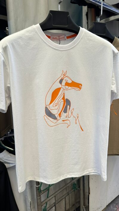Мужские футболки Hermes  арт.492550