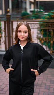 Бомберы, бомбер однотонный  арт.496421