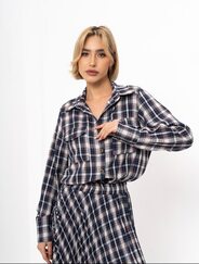 Костюмы, двойка клетка 650 сом арт.496576