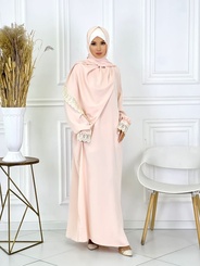Хиджаб арт.463477 - Светло-розовый
