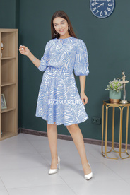 Платье арт.256675 - Светло-голубой