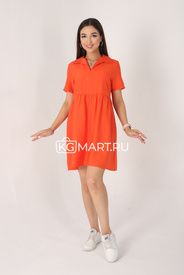Платье арт.293681 - Оранжевый