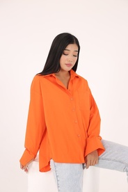 Рубашка арт.390809 - Оранжевый