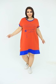 Платье арт.465806 - Оранжевый