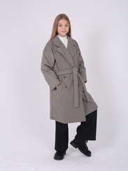 Пальто арт.383297 - Серый