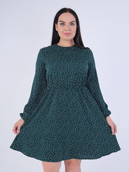 Платье арт.365002 - Темно-зелёный