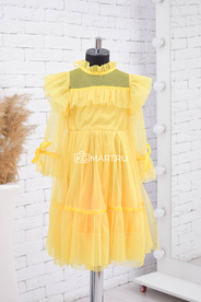 Платье арт.254516 - Желтый