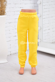Спортивные брюки арт.255375 - Желтый