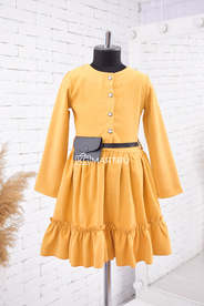 Платье арт.256236 - Желтый
