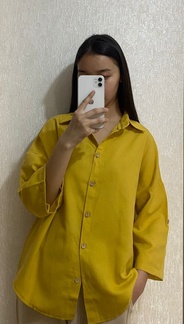 Рубашка арт.461180 - Желтый