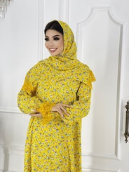 Хиджаб арт.468144 - Желтый