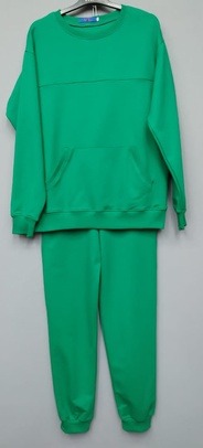 Спортивный костюм арт.367361 - Зеленый