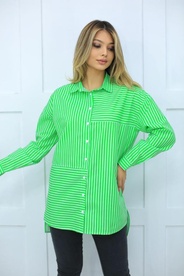 Рубашка арт.381718 - Зеленый