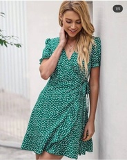 Платье арт.465526 - Зеленый
