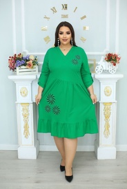 Платье арт.467073 - Зеленый