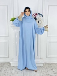 Хиджаб арт.466892 - Голубой