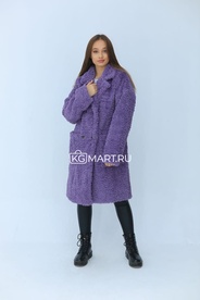 Пальто арт.253628 - Фиолетовый
