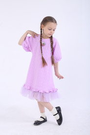 Платье арт.377006 - Фиолетовый