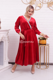 Платье арт.255026 - Красный
