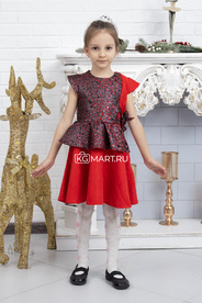 Платье арт.255463 - Красный