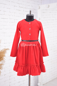 Платье арт.256236 - Красный