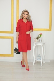 Платье арт.461609 - Красный