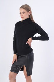 Водолазка арт.373317 - Черный